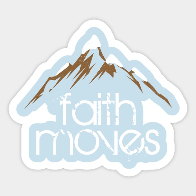 FAITH MOVES Sticker by SONofTHUNDER